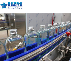 Máquina de llenado de botellas Corona 500ml Botella de vidrio Máquina de llenado de cerveza 250ml Máquina de botellas de vidrio con bomba para llenado de bebidas - Product Image 1