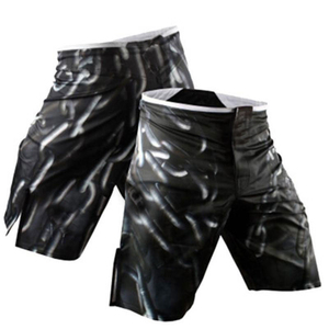 กางเกงขาสั้น MMA ของผู้ชายสีพื้นมาใหม่ - Product Image 5