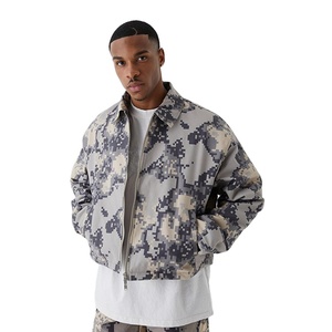 New Top Selling Streetwear Fashion Casual Winter Stand Collar Front Logo High Quality Men's Windbreaker <b>Jacket</b> - Product Image 1