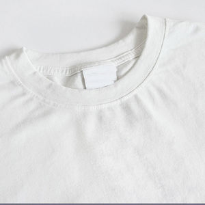 Nueva Camiseta de manga larga de doble capa Vintage ácido lavado personalizado 100% algodón estampado Camiseta holgada para hombres - Product Image 3