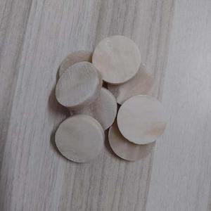 Boutons vierges de style animalier faits à la main en os de buffle véritable de 14 mm, écologiques, de haute qualité, à dos plat, directement du fabricant fournisseur en Inde - Product Image 6