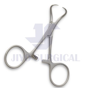 Pince Backhaus pince à serviette chirurgicale en acier inoxydable autoclavable réutilisable 3.5 5.25 pouces Source d'alimentation manuelle - Product Image 4