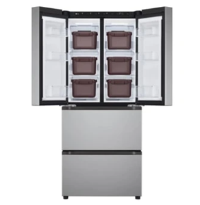 Refrigerador RVFFR336SS de 36 pulgadas con puertas francesas, dispensador de agua interno y capacidad de 19.8 pies cúbicos. pies. Acero Inoxidable - Product Image 1