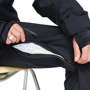 ชุดสกีผู้ชายไซส์ใหญ่คุณภาพสูง แจ็คเก็ตบุขนแกะ ระบายอากาศได้ดี ออกแบบตามสั่ง สำหรับฤดูหนาว - Product Image 6