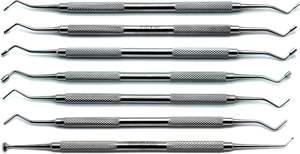 Llenado de amalgama dental al por mayor, tapones dentados, pulidores de bola compuestos de plástico, restauradores de doble extremo, 7 piezas - Product Image 2