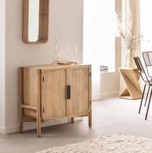 Aparador pequeño de madera de mango Nova - Product Image 6