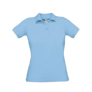 Camiseta Polo Promocional Personalizada para Mujer Safran Pure para Merchandising - Product Image 6