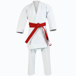 Uniforme de Karate con Logotipo Personalizado para Entrenamiento de Artes Marciales - Secado Rápido, Transpirable, Duradero, Poliéster/Algodón, Unisex, Adulto - Product Image 5