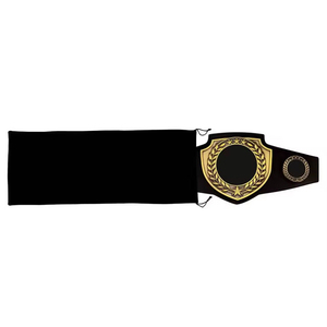 เข็มขัดแชมป์ Flyingkick Enterprises รุ่น World Tag Team Championship Wrestling ทำจากหนังแท้ พร้อมแผ่นทองคำ - Product Image 6