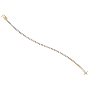 925 Sterling Silver Moissanite Tennis Bracelet pour Femmes De Luxe Diamant-Comme Chaîne Bijoux Style Classique En Gros En Ligne Approvisionnement - Product Image 3