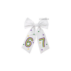 Nouveauté 2026 : Pinces à cheveux et nœuds en tissu pour femmes, thème Mardi Gras, légers, personnalisables, vente en gros - Product Image 6