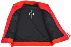 Chaqueta de invierno con logotipo personalizado más vendida Chaqueta universitaria con cuello acanalado transpirable de poliéster 100% de ATLANTIC - Product Image 5