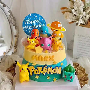 Figurines de gâteau réutilisables Pokemon, 13 pièces, figurines Pokemon en forme de pastel - Product Image 6