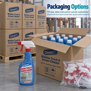 Detergente Schiumogeno Spray per Finestre 500ml, Pulitore per Guide di Porte Scorrevoli, Telai in Alluminio e Vinile, OEM Private Label - Product Image 5