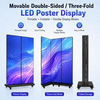 Schermo LED P1.86 per Poster, Display Digitale Portatile per Interni, per Pubblicità in Negozi al Dettaglio