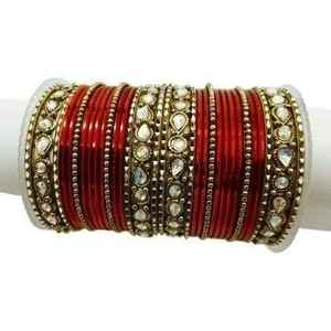 100% Top High Quality Custom Made Unique Style Solid Color <b>Glass</b> <b>Bangles</b> Set for Ladies for Bridal Wear - Product Image 2