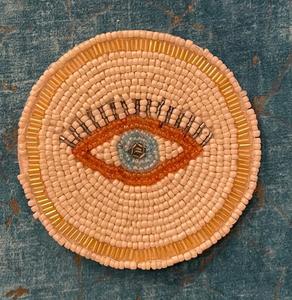 Posavasos de café con bordado de nuevo diseño de alta calidad con la mejor pieza de calidad para tamaño personalizado y venta en Address Crafts - Product Image 1