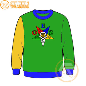 Sudadera de invierno bordada de forro polar de algodón con estrella oriental para mujer, ropa griega de alta calidad OES - Product Image 1