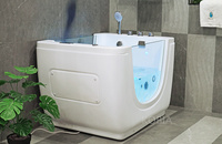 Centre spa pour bébé certificat CE ozone thermostatique baignoire bain à remous massage spa bain à remous pour bébé