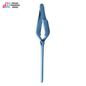 Debonairii Nouvelles pinces bouledogue en titane Instruments de chirurgie cardiaque de qualité supérieure Taux de gros Puissance manuelle Acier inoxydable - Product Image 4