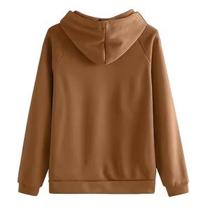 ชุดกีฬาสองชิ้นสำหรับวิ่งจ๊อกกิ้งเสื้อแจ็กเก็ตมีฮู้ดพร้อมผ้าสำหรับฤดูหนาวชุดวอร์มจ๊อกกิ้ง - Product Image 4