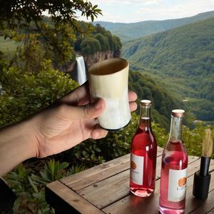Drinking Horn Glass <b>Cup</b> Viking Eco-Friendly High Quality - Product Image 1
