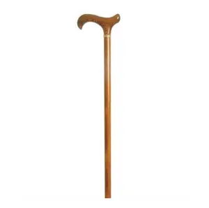 天然木质手杖，带地面安全尖端手工雕刻木质行走，定制尺寸便宜价格