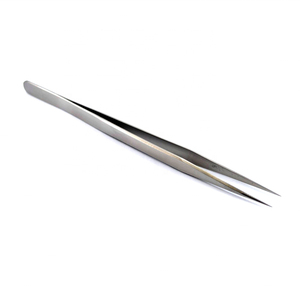 Extension de cils Private Label Isolation droite Pince à épiler & Mobile Réparation bijoux pince à épiler antimagnétique en acier inoxydable - Product Image 5