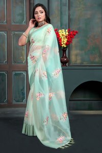 Nuevo Bollywood hermoso hilo Multicolor bordado Saree Zari tejido Patta borde borla trabajo Pallu's Border para Indio - Product Image 5