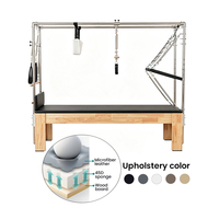Lit de Pilates Cadillac en bois durable avec accessoires complets, machine de Pilates, équipement d'exercice de yoga pour la maison