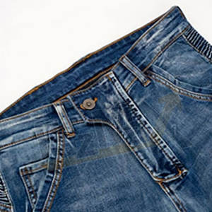 Jean de moto léger pour hommes, nouveau pantalon de moto à la mode pour hommes, fabriqué au Pakistan - Product Image 4