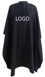 ชุดกันน้ำสำหรับตัดผมผ้ากันเปื้อนสำหรับร้านเสริมสวยชุดทำจากโพลีเอสเตอร์ออกแบบโลโก้ได้ตามต้องการ - Product Image 6