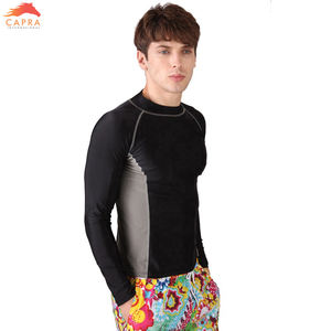 Vente en gros Rash Guard OEM Chemise à manches longues Rash Guard à manches longues pour hommes Rash Guard respirant personnalisé - Product Image 2