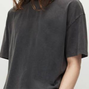 Customพิมพ์เสื้อยืดบุรุษTeeเสื้อหนาผ้าฝ้าย 100% เสื้อยืดเฮฟวี่เวทธรรมดาขนาดใหญ่MockคอTshirtสําหรับชาย - Product Image 4