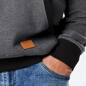2025 Customizable Plain <b>Hoodies</b> Polyester Cotton Men Pullover <b>Lightweight</b> <b>Hoodies</b> Custom Printing Logo Plus Size Men's <b>Hoodies</b> - Product Image 5