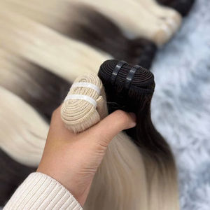 Alta calidad 12A cabello virgen vietnamita onda Natural teñido recto trenzado trama paquetes venta al por mayor extensiones Remi de Vietnam - Product Image 4