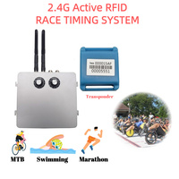 Système de chronométrage sportif complet passif pour triathlon, marathon, cyclisme - Lecteur RFID UHF, SDK gratuit, 860-960 MHz pour le chronométrage d'événements