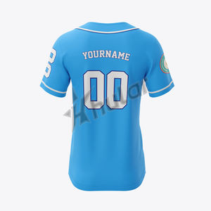 Logotipo personalizado Ropa deportiva 2025 Tendencia MOQ Baja velocidad Seco Transpirable Hombres Mujeres Pequeñas Camisetas de béisbol - Product Image 3