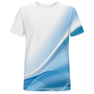 Camiseta 2024 Digital Space Ship con Estampado 3D, 100% Algodón Orgánico, Tejido Waffle Transpirable, Antiarrugas, Tallas Grandes, Personalizada con Serigrafía - Product Image 6