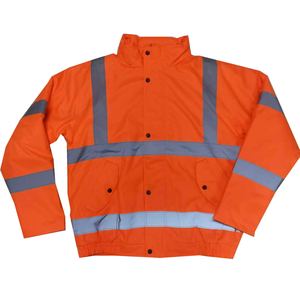 Vestes de sécurité pour travaux d'hiver 2025, construction, agent de sécurité, ingénieur, coupe-vent et imperméables avec logo personnalisable réfléchissant - Product Image 6