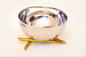 Vaisselle de service pour la restauration, bol de service pour la table, bol à fruits en acier inoxydable pour la maison, l'hôtel et le restaurant - Product Image 5