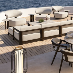 Modern Minimalist Solid Wood Sofa Set Apartment Living Room Customized OEM ODM Convertible Eco-Friendly Durable <b>Foam</b> Vietnam - Product Image 5