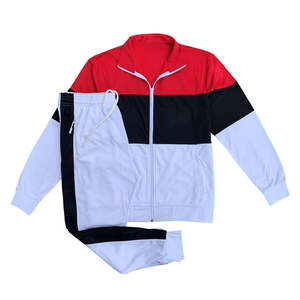 ชุดวอร์มสองชิ้นสำหรับผู้ชายชุดวิ่งจ๊อกกิ้งผ้าฝ้าย100% ออกแบบโลโก้ได้ตามต้องการ - Product Image 6