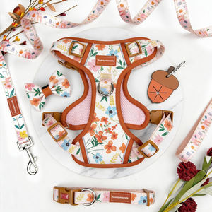 サンレイマスコタOEMパーソナライズド通気性反射調整可能カスタムロゴノープル犬用ハーネス（アクティブで大型の犬用） - Product Image 4