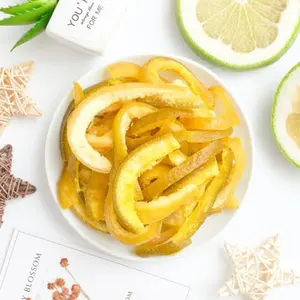 Bocadillo de secado de cáscara de pomelo en rodajas flexibles para la familia con sabor delicioso y dulce natural de alta calidad - Product Image 1