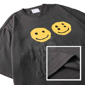 Camiseta con estampado de soplo para hombre, camiseta gráfica de calle urbana, camiseta de Hip Hop de gran tamaño, Camiseta con estampado de soplo para hombre de calidad superior - Product Image 4