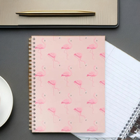 Carnet à spirales personnalisé avec couverture rigide, feuilles faciles à détacher, papier A6, options pour le bureau, l'école, les affaires, A5, A4, pour un cadeau, un journal avec logo