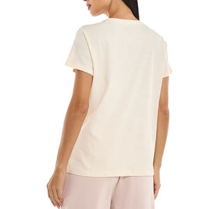 Camisetas de mujer de último diseño Camisetas de moda para mujer Camisetas de mujer de color sólido para adultos - Product Image 3