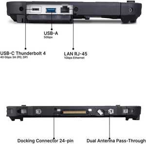 Toughbook G2 MK3 Ultra 5 VPro Intel Core Dual Core 2.166GHz, Digitalizador Multitáctil de 10 Puntos, 16GB RAM, 1TB EMMC, 4G - Product Image 3