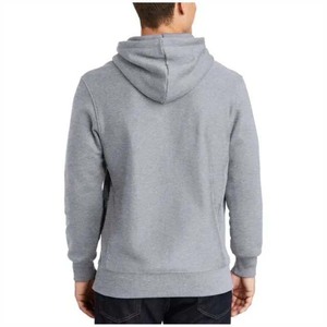 Sweats à capuche doublés 100% coton avec décoration de lettres brodées, teinture unie d'automne - Product Image 3